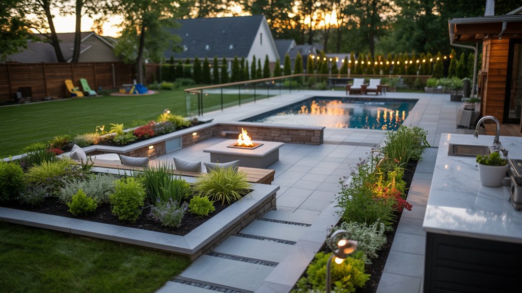 custom backyards enhance property value