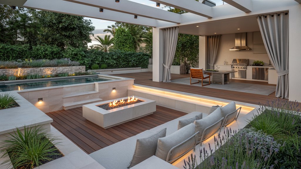 elegant outdoor living spaces
