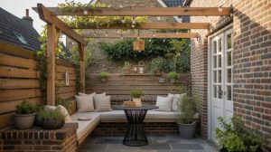 space saving pergola designs