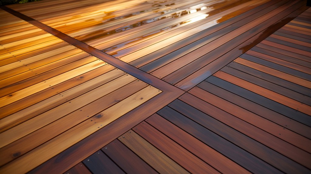 natural wood decking trade offs