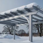 aluminum pergola snow capacity