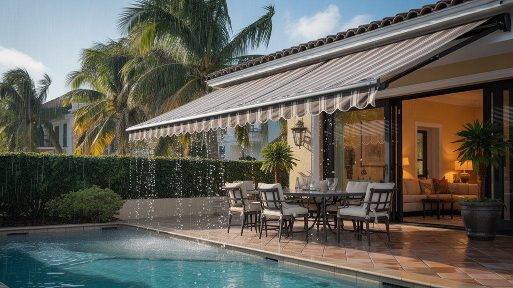 awnings for rain protection
