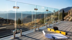 glass railings deck code compliance