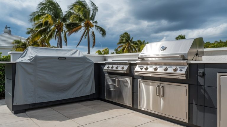 hurricane proof outdoor kitchen design