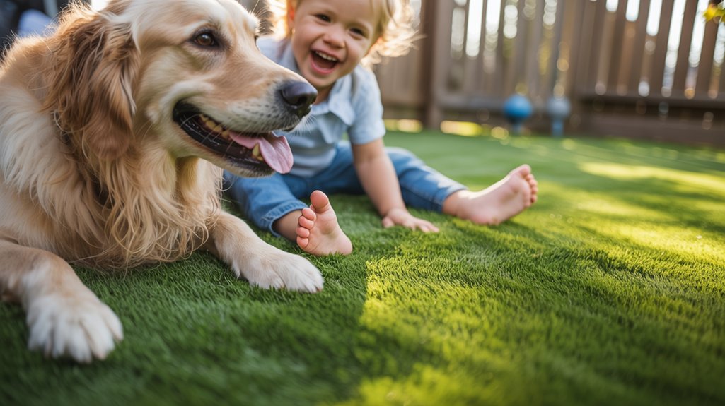 safe synthetic turf installation