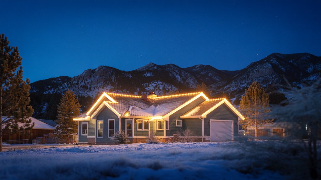 year round roofline light usage