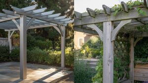 aluminum vs wood pergolas