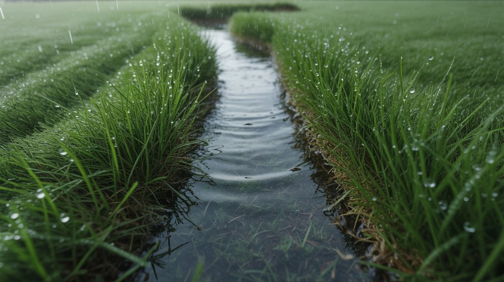 artificial grass drainage efficiency