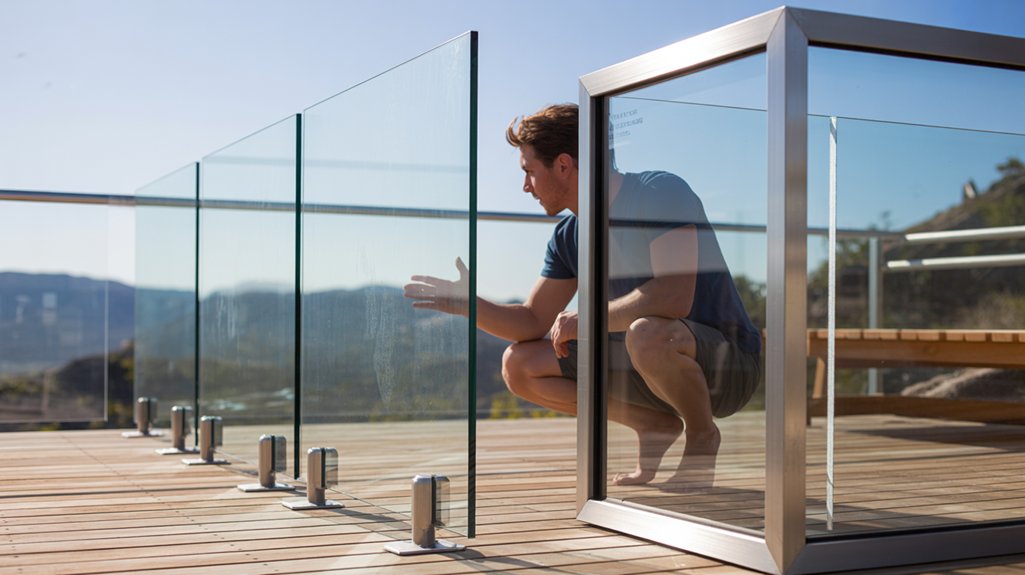 frameless vs framed glass railings