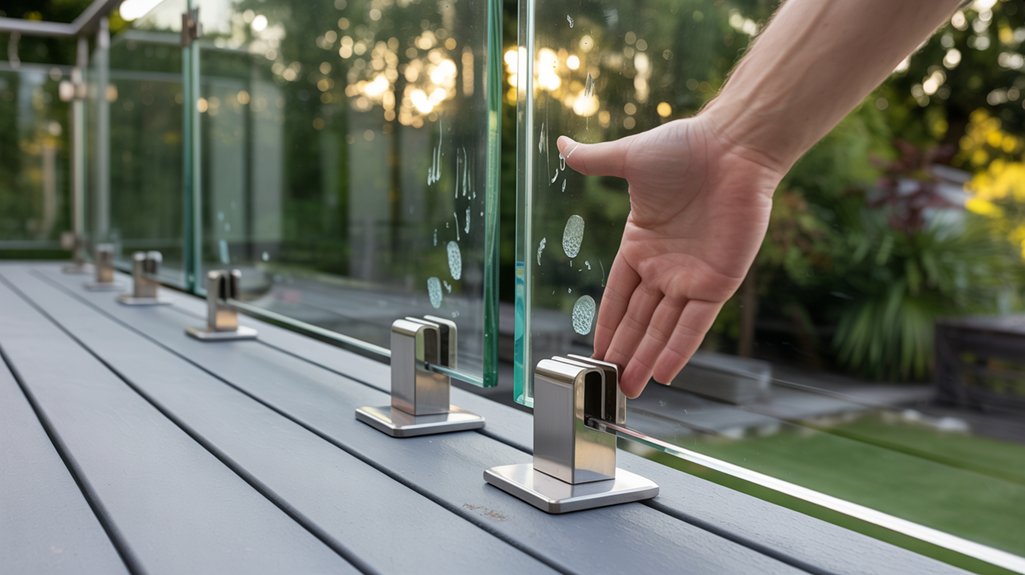 glass deck railings safety concerns