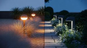 led vs halogen landscape lighting