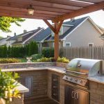 outdoor kitchens gaining popularity
