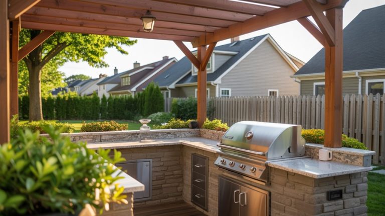 outdoor kitchens gaining popularity